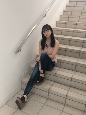 TSUBASAさん（レディース・154cm）の夏コーディネート