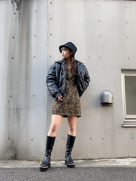 TSUBASAさん（レディース・154cm）の秋コーディネート