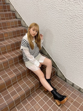 TSUBASAさん（レディース・154cm）の春コーディネート