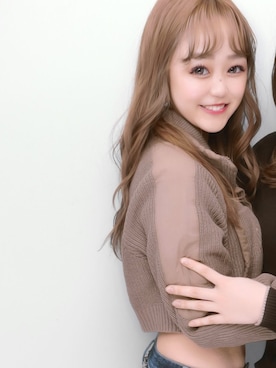 「JUEMI（ジュエミ）のアイテム」を使った、TSUBASAさん（レディース・154cm）の春コーディネート