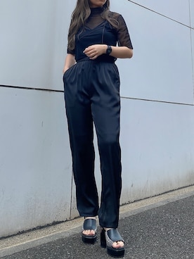 TSUBASAさん（レディース・154cm）の夏コーディネート