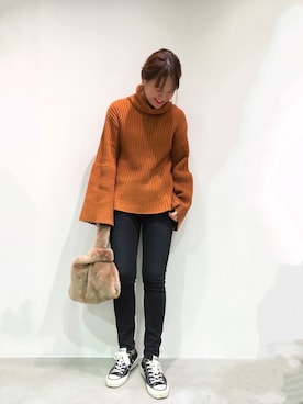 ゆいこさん(レディース・158cm)の秋コーディネート