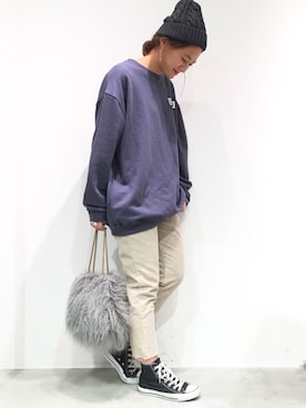 ゆいこさん（レディース・158cm）の冬コーディネート