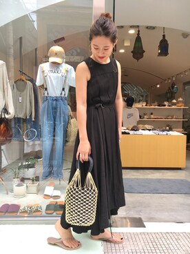 ゆいこさん（レディース・158cm）の夏コーディネート