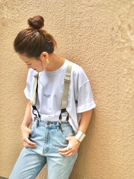 red chop works サスペンダーサロペット CANAL JEAN（キャナルジーン）の「RED CHOP WORKS(レッド