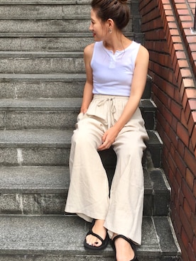 ゆいこさん(レディース・158cm)の夏コーディネート