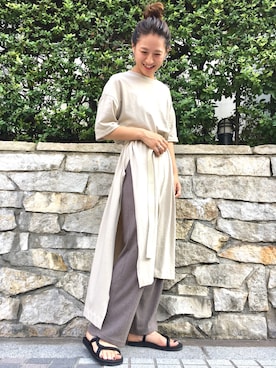 ゆいこさん（レディース・158cm）の夏コーディネート