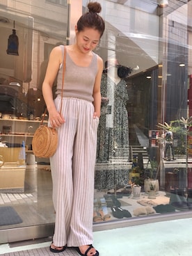 ゆいこさん（レディース・158cm）の夏コーディネート