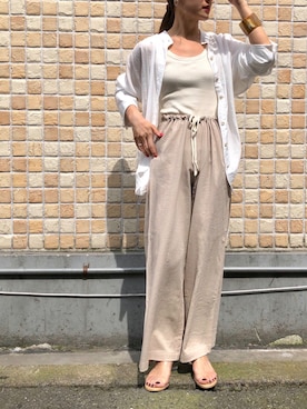 ゆいこさん(レディース・158cm)の夏コーディネート