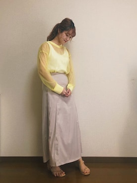 mitaさん（レディース・155cm）の春コーディネート