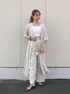 mitaさん（レディース・155cm）の夏コーディネート