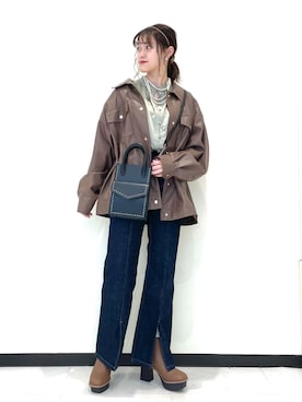 mitaさん（レディース・155cm）の冬コーディネート