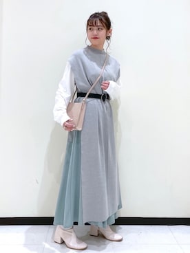 mitaさん（レディース・155cm）の冬コーディネート