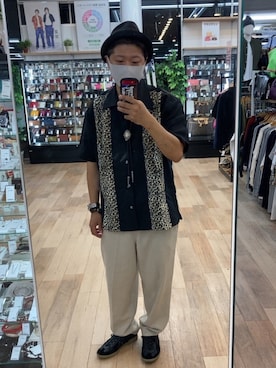 「ショット」｜「アイテム（スニーカー）」を使った、TSUYOSHIさん（メンズ・163cm）の夏コーディネート