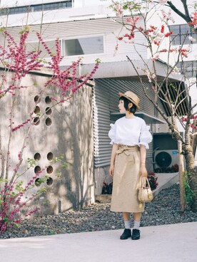 justmoiさん（レディース・158cm）の春コーディネート