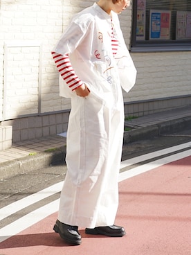 「I am I （アイアムアイ）のアイテム（パンツ）」を使った、justmoiさん（レディース・158cm）の春コーディネート