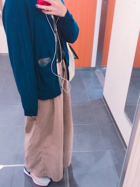 「BENETTON (UNITED COLORS OF BENETTON)（ベネトンユナイテッドカラーズオブベネトン）のアイテム（その他パンツ）」を使った、Arareさん（レディース・156cm）の秋コーディネート