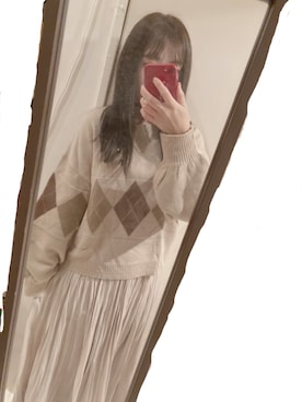 「アプレジュール」｜「アイテム（PC・スマホグッズ/家電）」を使った、すぽんじさん（レディース・153cm）の冬コーディネート