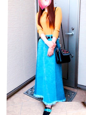 謎の佐藤さんさん（レディース・154cm）の春コーディネート