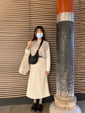 「日常」｜「アイテム（ブーツ）」を使った、924.jadeさん（レディース・163cm）の冬コーディネート