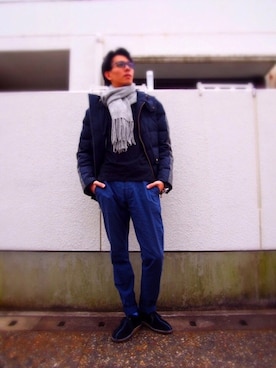 「MARTIN MARGIELA（マルタンマルジェラ）のアイテム」を使った、kazu0315さん（メンズ・178cm）の冬コーディネート