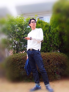 「PANERAI（パネライ）のアイテム（腕時計）」を使った、kazu0315さん（メンズ・178cm）の冬コーディネート