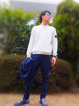 「Paul Smith（ポールスミス）のアイテム」を使った、kazu0315さん（メンズ・178cm）の春コーディネート