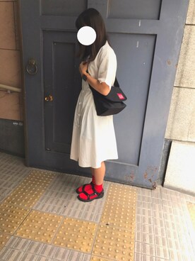 「Manhattan Portage」｜chanさん（レディース・162cm）の夏コーディネート