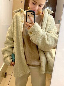 【美品✨】Plage ふんわり　Furボリューム袖プルオーバー　柔らかい　秋冬 plage（プラージュ）の「Fur ボリューム袖プルオーバー◇（ニット