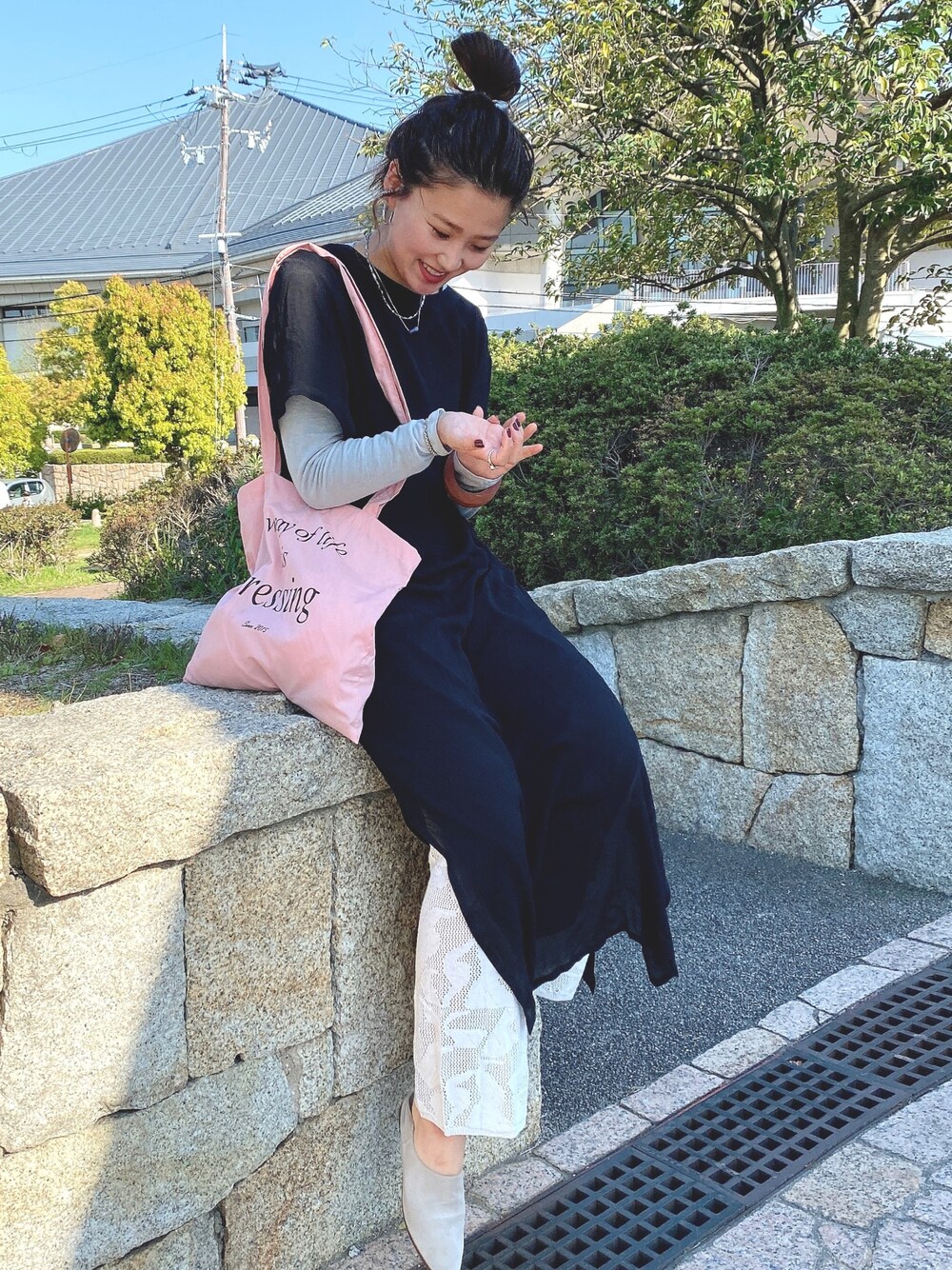 TODAYFUL（トゥデイフル）の「ジョーゼットシアードレス