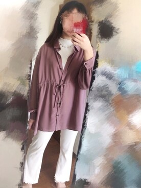 momoさん（レディース・158cm）の春コーディネート