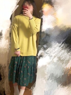 momoさん（レディース・158cm）の春コーディネート