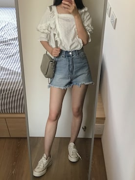 Suzuさん（レディース・160cm）の秋コーディネート