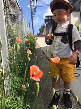 ♡PON♡さん(キッズ・110cm)の春コーディネート