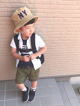 ♡PON♡さん（キッズ・110cm）の夏コーディネート