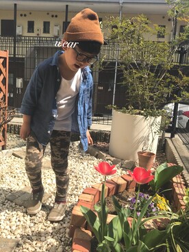 ♡PON♡さん（キッズ・110cm）の春コーディネート