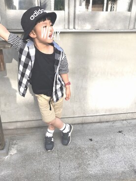 ♡PON♡さん（キッズ・110cm）の春コーディネート