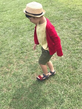 ♡PON♡さん（キッズ・120cm）の夏コーディネート