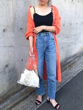 M.mさん（レディース・163cm）の夏コーディネート