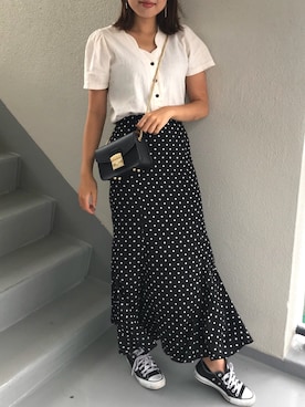 M.mさん（レディース・163cm）の夏コーディネート