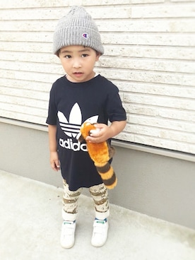 KANATAさん（キッズ・100cm）の夏コーディネート