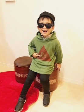 「オシャレパッソ」｜KANATAさん（キッズ・100cm）の秋コーディネート