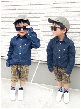 KANATAさん（キッズ・100cm）の春コーディネート