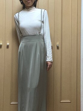 「メロウニット」｜MAMIさん（レディース・160cm）の秋コーディネート