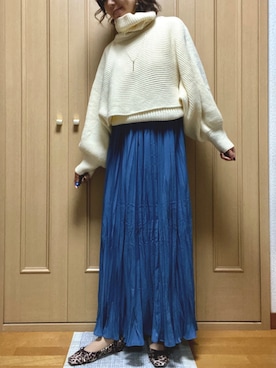 「LE FOYER（ルフォワイエ）のアイテム」を使った、MAMIさん（レディース・160cm）の秋コーディネート