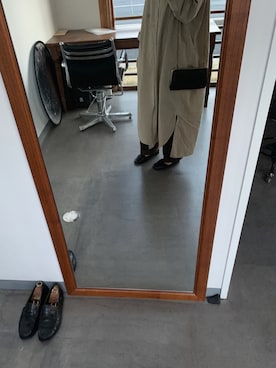 「MUKAVA（ムカヴァ）のアイテム」を使った、coさん（レディース・160cm）の春コーディネート