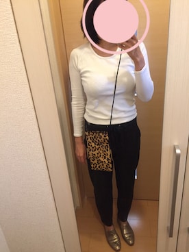 「Gem.（ジェム）のアイテム」を使った、ランバリーさん（レディース・160cm）の秋コーディネート