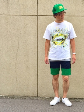 kimukenさん（メンズ・175cm）の夏コーディネート