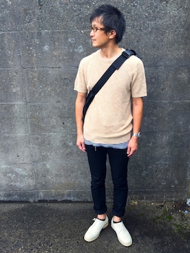 kimukenさん（メンズ・175cm）の夏コーディネート