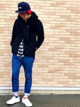 kimukenさん（メンズ・175cm）の冬コーディネート